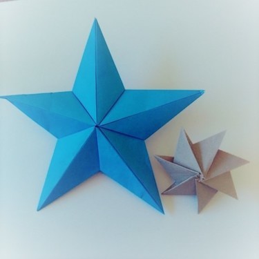 折り紙で作る 立体星 の折り方まとめ 簡単にできる立体ユニットも