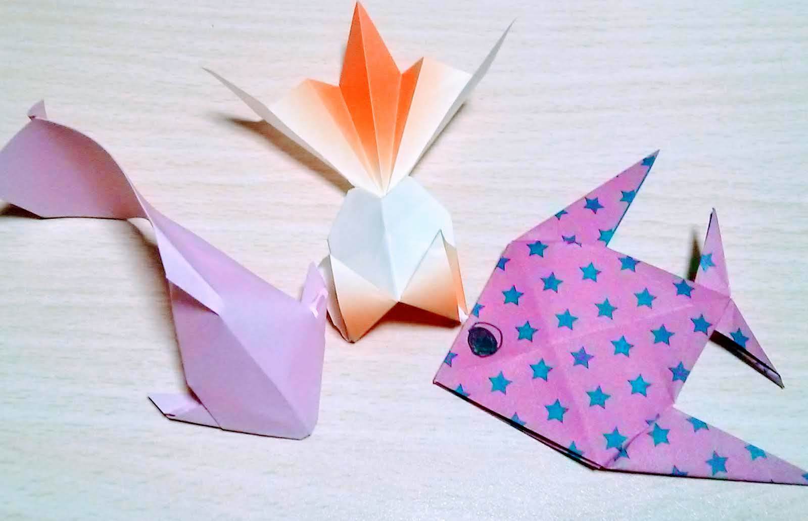 折り紙 金魚 の折り方6 1選 七夕にもおすすめな簡単な作り方をご紹介 暮らし の
